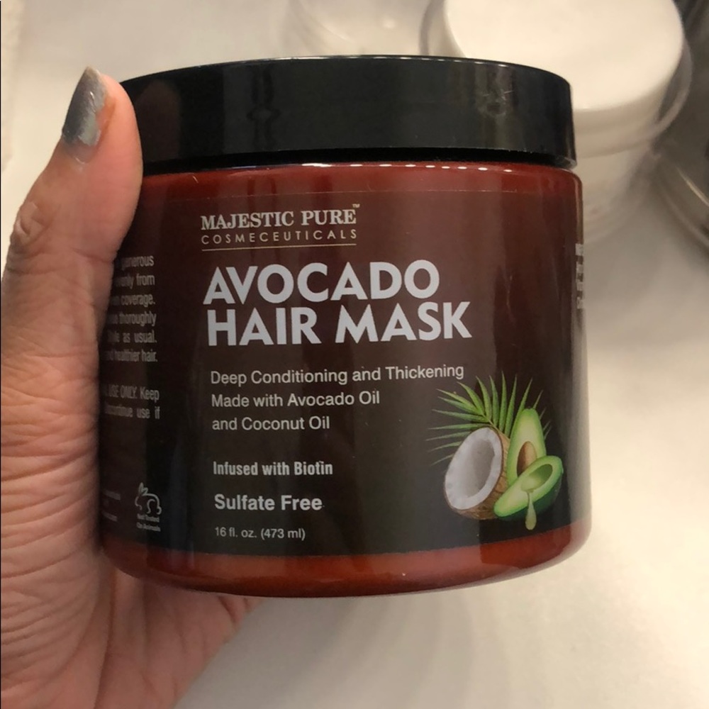 Majestic pure avocado hair mask